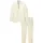 bonprix Anzug (Set, 2-tlg) zweiteiliges Set mit Sakko und Hose, aus Leinen und Baumwolle beige 66