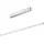 Evotec Orix 1-flg. 60 cm eckig weiß Metall