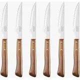 Arcos Mesa Steakmesser 6-tlg. Braun Buchenholz Wellenschliff