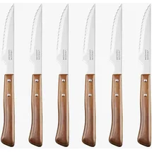 Arcos Mesa Steakmesser 6-tlg. Braun Buchenholz Wellenschliff