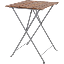 LINDER EXCLUSIV Biergarten Tisch Gartentisch Klapptisch 70 x 70 cm Akazie