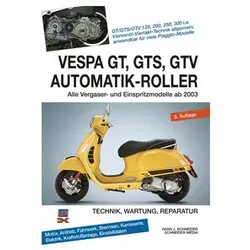 Delius Klasing Verlag Gt, Gts, Gtv 125-300 Automatik Roller, ab 2003