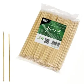 Papstar Schaschlikspieße 40 cm Holz pure