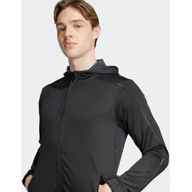adidas TRAIN ESSENTIALS SEASONALS Kapuzenjacke Herren, in black, Größe XL, schwarz,