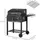 Outsunny Grillwagen Holzkohlegrill schwarz