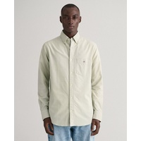 GANT Businesshemd »Regular Fit Oxford Hemd strukturiert langlebig dicker«, Oxford Hemd Regular Fit, grün