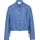 s.Oliver Blusenshirt aus Leinenmix mit Schleifendetail - blau - 40