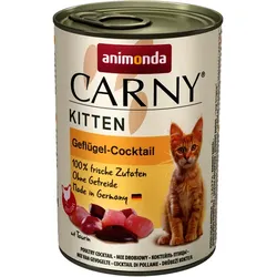 Animonda Cat Carny Kitten Geflügel-Cocktail 12x400g