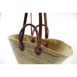 Locker Ibizatasche Strandtasche Braun