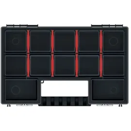 Kistenberg Kleinteilemagazin Kunststoff schwarz 10er Set