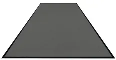 Schmutzfangmatte Colorstar, aschgrau, waschbar, glatter Rücken 7460200300150-C63 , Maße (B x T): 200 x 300 cm