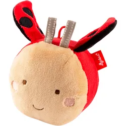 Stoffball SIGIKID "Aktiv-Ball, Marienkäfer", rot, Bälle, KinderØ:9cm, Polyester, Ø:9cm