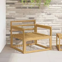 vidaXL Armlehnen Modul 2-Pcs Sofa-Zubehör Holz weiß