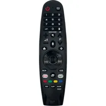 azurano Fernbedienung Magic Remote AN-MR18BA, AGF79298801 für 2018 LG Smart TV mit Sprachsteuerung, Mausfunktion, Direktasten für Netflix & Amazo... - Schwarz