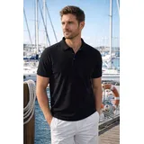 MAN'S WORLD Poloshirt schwarz 5XL