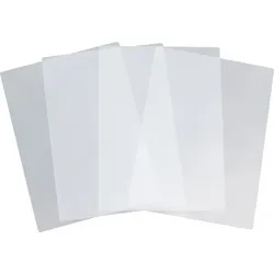 Tischset 4-teilig PP transparent farblos - Tischunterlagen