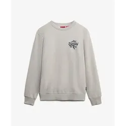 Superdry  Sweatshirt Sweatshirt  Athletic Relaxed  in Grau, EU M
