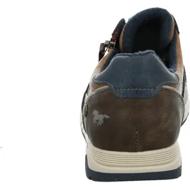 Mustang Sportliche Schnürschuhe in braun, 42 EU
