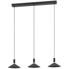 EGLO CONOMAVILLA-Z 3-flg. 22 cm schwarz