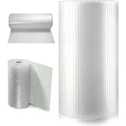 Luftpolsterfolienrolle 100 cm x 25 m - Qualitäts-Luftpolsterfolie für Verpackung und Schutz