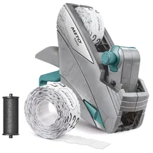 METO Preisauszeichner Set Silber/Teal