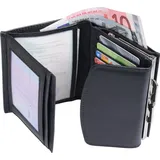 LEMONDO Leomondo Damen Geldbörse schwarz