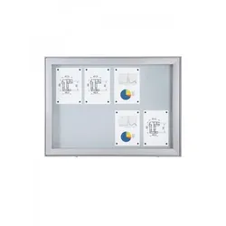 Schaukasten Premium BT46 Outdoor 4x2 DIN A4 (Außenformat: 1.012x747mm)