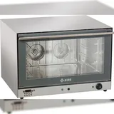 KBS Gastrotechnik Heißluftofen Euronorm 6,4 kW mit manueller Beschwadung und digitaler Zeitanzeige