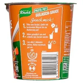 Knorr® PASTA SNACK GULASCH-SAUCE Fertiggericht 1 St.