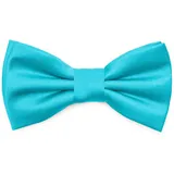 Ladeheid Kinderfliege Jungen Fliege - Vorgebunden Einstellbares Band Matte BKM (10cm x 5cm) blau