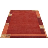 Luxor Living Wollteppich »India«, rechteckig, Teppiche, 355456-11 rot 20 mm,