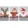 Vervaco Gezählter Kreuzstich Stickpackungen Grußkarten zum Selbstgestalten Freunde Weihnachten 3er DIY Postkarten Erwachsene Sticken Bastel ca. 10,5 x 15 cm Stickset für Anfänger Kreatives Geschenk