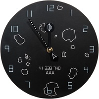 getDigital Asteroids Wanduhr - Nerd Uhr für Retro Arcade & Gaming Fans - Kreativer Geschenk-Artikel im eleganten Design