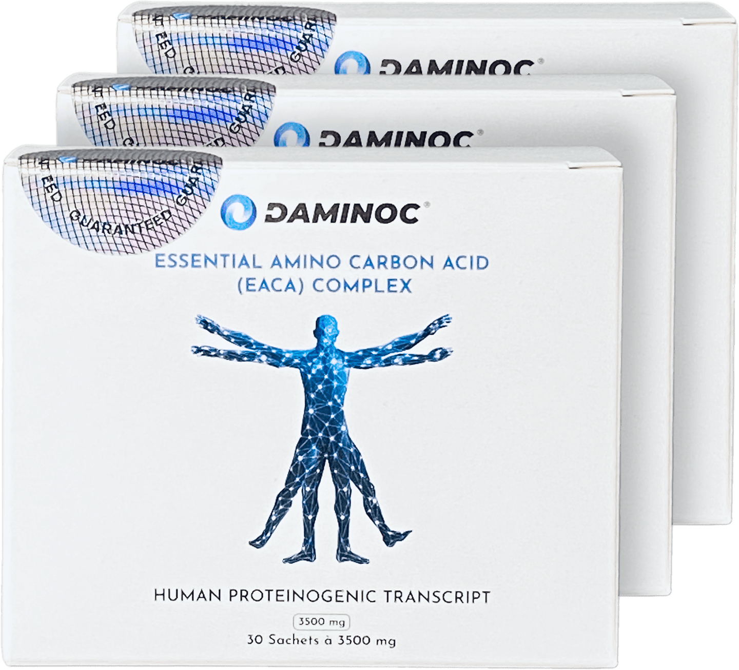 DAMINOC® Kur-Set 3 Monate EACA Aminosäuren COMPLEX (3 x 30 SACHETS A 3,5 GR.)