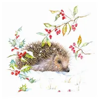 Ambiente Home Ambiente - Weihnachten Papierservietten - Hedgehog in