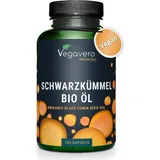 Vegavero Schwarzkümmelöl BIO Kapseln 180 St.