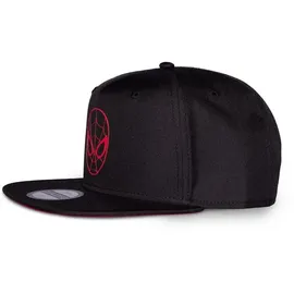 Difuzed Spider-Man Snapback Cap schwarz Einheitsgröße