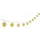 goobay LED-Lichterkette 10er Ornamente 1,3 m Warmweiß
