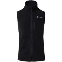 Berghaus Interactive Prism Fleece-Weste Schwarz S