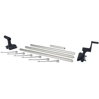 Intex Planenaufroller 274 - 488 cm grau/weiß 28051