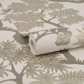 Sublime Vliestapete Trees Natural 10 m x 52 cm Creme-Beige FSC®