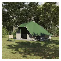 vidaXL Tipi Zelt mit Dach Grün