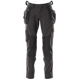 Mascot ACCELERATE Hose mit Cordura-knie- und Hängetaschen 18031-311 Gr. 60 Schwarz