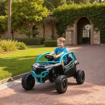aiyaplay Kinder Elektroauto UTV blau (1-tlg)
