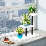 Blumenständer Pflanzenständer Blumentreppe Quadratischer Desktop-Sukkulentenständer Aus Metall, Tischplatte, Fensterbank, Pflanzenregal, Niedlicher Pflanzenhalter Blumenbank Pflanzenregal Blumenregal