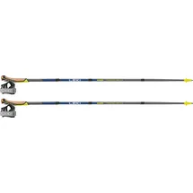 Leki Traveller FX.One Carbon Nordic Walking Stöcke Silvergray-midnightblue, 110CM