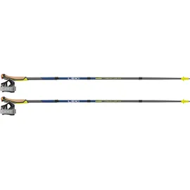 Leki Traveller FX.One Carbon Nordic Walking Stöcke Silvergray-midnightblue, 110CM