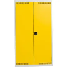 stumpf metall Stumpf Umweltschrank BP-4 lichtgrau / signalgelb + 4 Auffangwannen durchgehend - 7598062