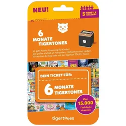 Tigertones Tickets 6 Monate versch. Ausführungen