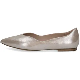 CAPRICE Ballerina in TAUPE Metallic), 38